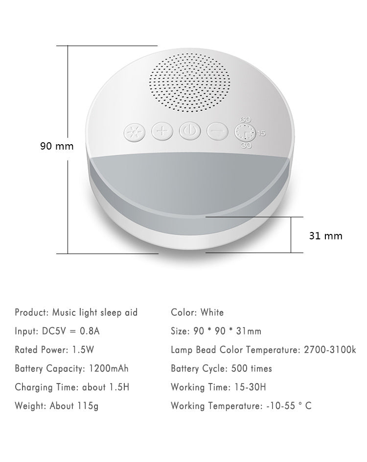 Baby Music Sleeper – Soothing Light & Music Sleep Aid for Infants and Toddlers