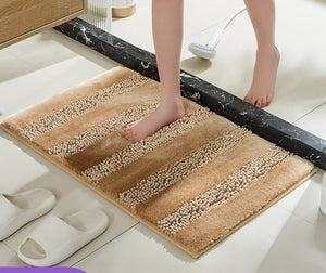 Thickened Anti-Slip Plush Bathroom Mat – Soft, Absorbent & Machine Washable