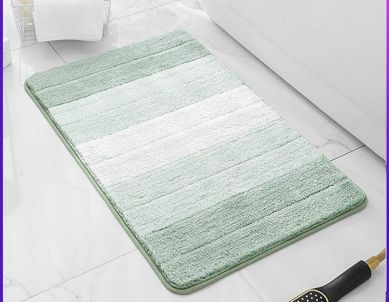 Thickened Anti-Slip Plush Bathroom Mat – Soft, Absorbent & Machine Washable