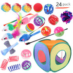 Pet Cat Toy Tunnel Set – Interactive Channel Play for Cats & Kittens