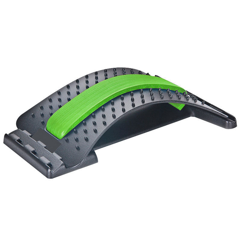 Back Massager – Adjustable Lumbar Massage & Spine Stretcher | Pain Relief Device