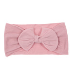 Bohemian Baby Headband – Soft Nylon Bow Hairband for Girls