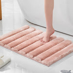 Thickened Anti-Slip Plush Bathroom Mat – Soft, Absorbent & Machine Washable