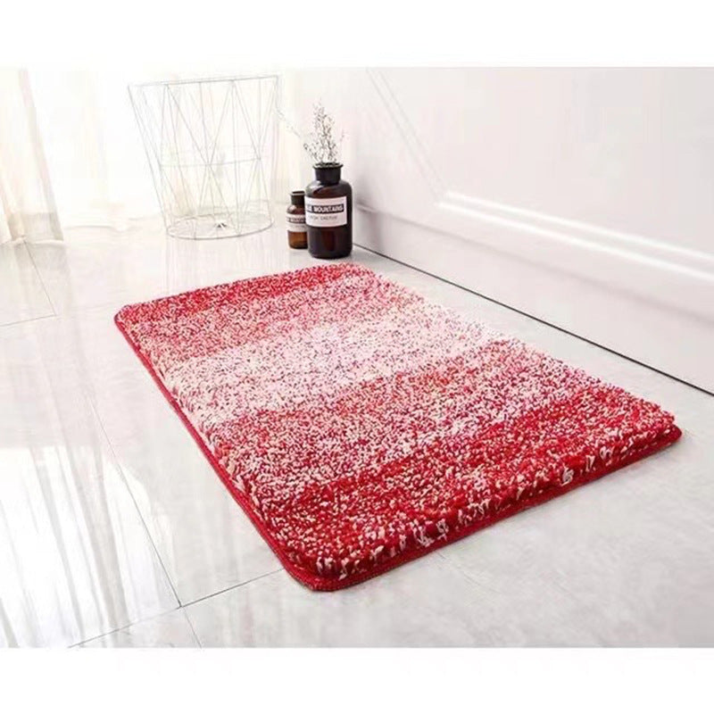 Gradually Microfiber Non-Slip Floor Mat – Soft, Durable, Snowflake Pattern