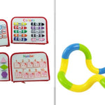 New Busy Book Children’s Sensory Learning Toy – Montessori Busy Board for Toddlers