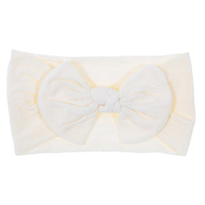 Bohemian Baby Headband – Soft Nylon Bow Hairband for Girls
