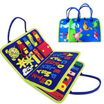 New Busy Book Children’s Sensory Learning Toy – Montessori Busy Board for Toddlers