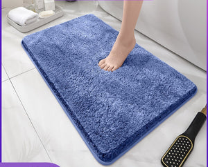 Thickened Anti-Slip Plush Bathroom Mat – Soft, Absorbent & Machine Washable