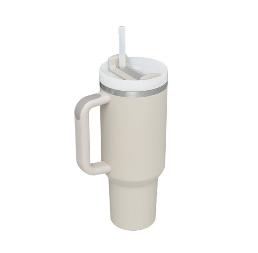 40oz Personalized Stainless Steel Coffee Tumbler – Insulated Travel Mug with Handle