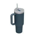 40oz Personalized Stainless Steel Coffee Tumbler – Insulated Travel Mug with Handle