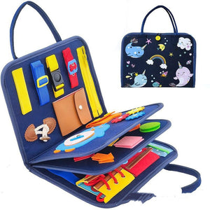 Felt Learning Board – DIY Early Education Activity Toy for Kids