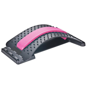 Back Massager – Adjustable Lumbar Massage & Spine Stretcher | Pain Relief Device