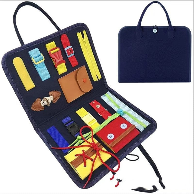 Felt Learning Board – DIY Early Education Activity Toy for Kids