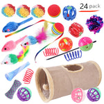 Pet Cat Toy Tunnel Set – Interactive Channel Play for Cats & Kittens