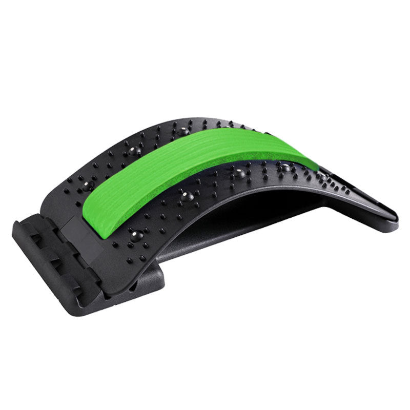 Back Massager – Adjustable Lumbar Massage & Spine Stretcher | Pain Relief Device