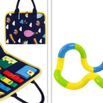 New Busy Book Children’s Sensory Learning Toy – Montessori Busy Board for Toddlers