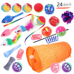 Pet Cat Toy Tunnel Set – Interactive Channel Play for Cats & Kittens