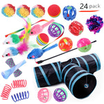 Pet Cat Toy Tunnel Set – Interactive Channel Play for Cats & Kittens