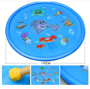 Kids Water Spray Splash Pad – Durable Outdoor Sprinkle Play Mat for Summer Fun