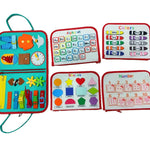 New Busy Book Children’s Sensory Learning Toy – Montessori Busy Board for Toddlers
