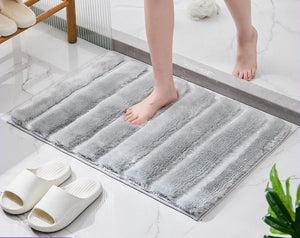 Thickened Anti-Slip Plush Bathroom Mat – Soft, Absorbent & Machine Washable