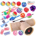 Pet Cat Toy Tunnel Set – Interactive Channel Play for Cats & Kittens