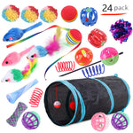 Pet Cat Toy Tunnel Set – Interactive Channel Play for Cats & Kittens