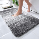 Gradually Microfiber Non-Slip Floor Mat – Soft, Durable, Snowflake Pattern
