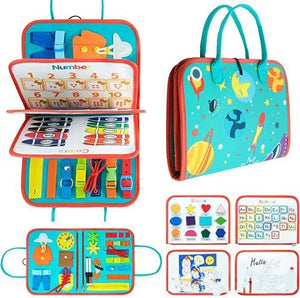 Felt Learning Board – DIY Early Education Activity Toy for Kids