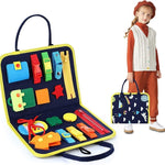 New Busy Book Children’s Sensory Learning Toy – Montessori Busy Board for Toddlers