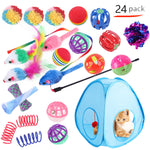Pet Cat Toy Tunnel Set – Interactive Channel Play for Cats & Kittens