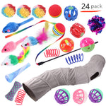 Pet Cat Toy Tunnel Set – Interactive Channel Play for Cats & Kittens