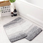 Gradually Microfiber Non-Slip Floor Mat – Soft, Durable, Snowflake Pattern
