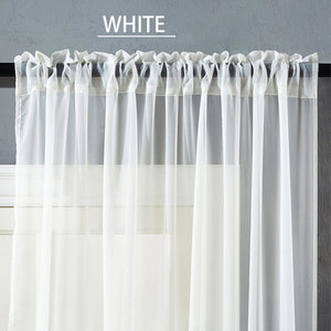 Factory Direct Terylene Window Screen Curtain – Nordic Style Light-Filtering Drapes