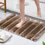 Thickened Anti-Slip Plush Bathroom Mat – Soft, Absorbent & Machine Washable